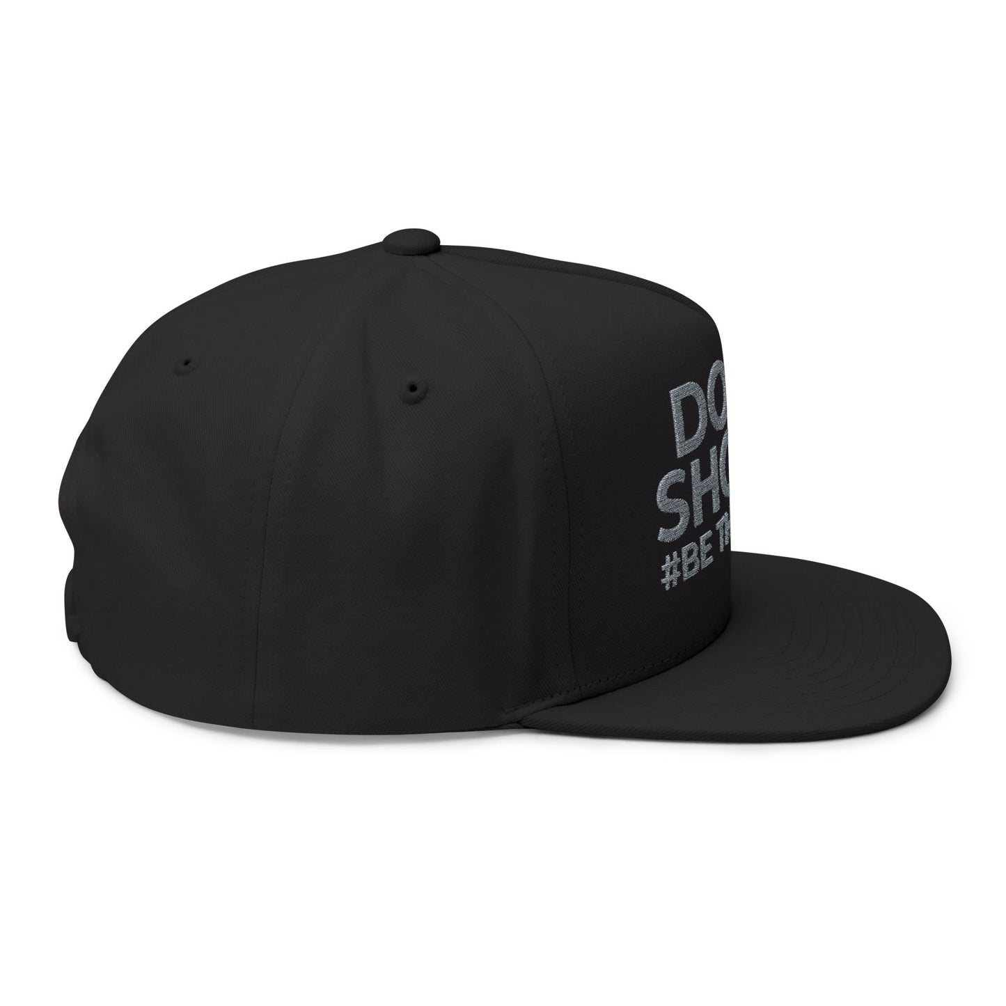DON'T SHOOT! #BE THE HERO™ EMBROIDERED FLAT BILL CAP SHIP WORLDWIDE
