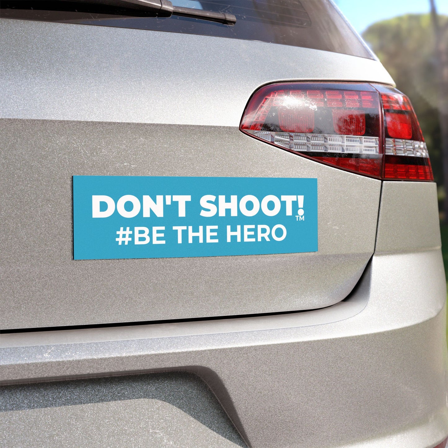 DON'T SHOOT! #BE THE HERO™ CAR MAGNETS WORLDWIDE SHIPPING
