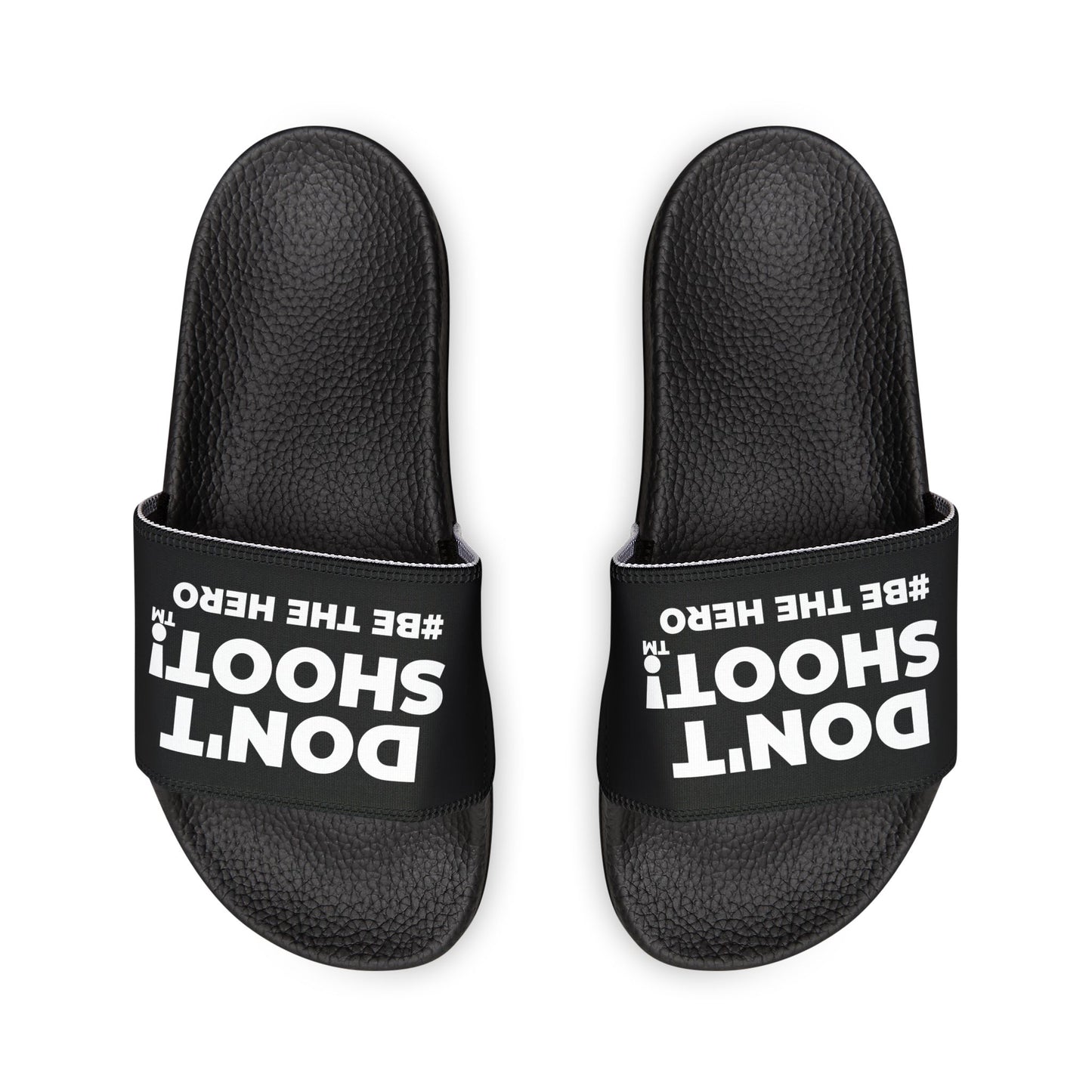 DON'T SHOOT! #BE THE HERO™ MEN'S SANDALS WORLDWIDE SHIPPING