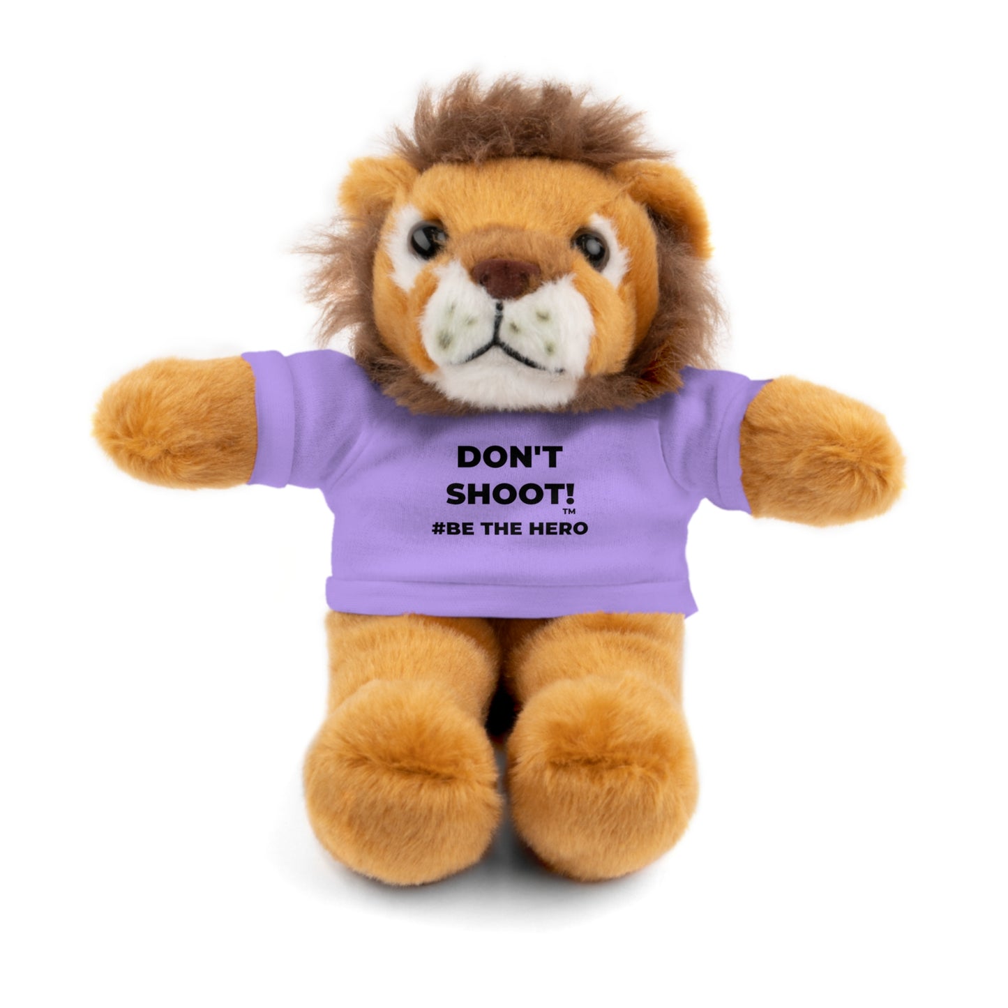 DON'T SHOOT! #BE THE HERO™ PLUSH COMPANION WORLDWIDE