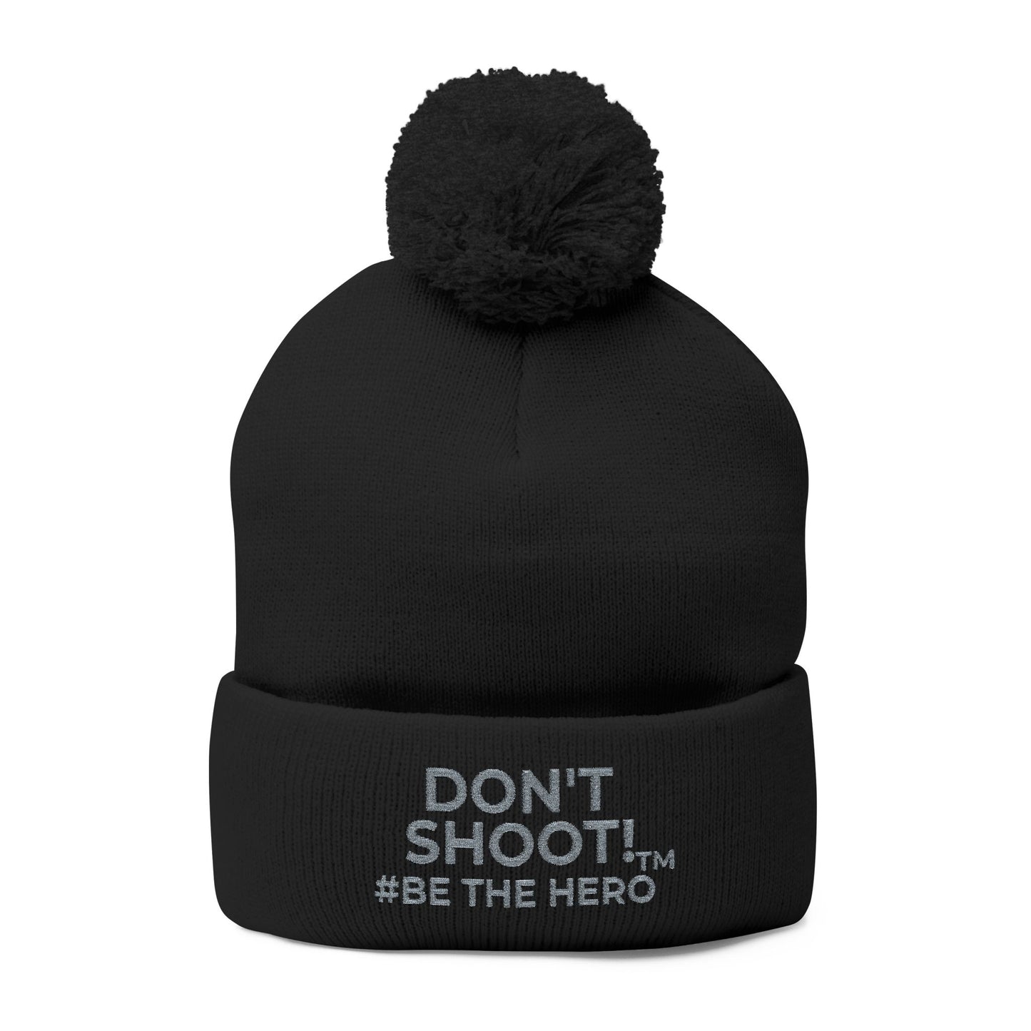 DON'T SHOOT! #BE THE HERO™ POM-POM BEANIE WORLDWIDE