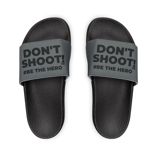DON'T SHOOT! #BE THE HERO™ MEN'S SANDALS WORLDWIDE SHIPPING