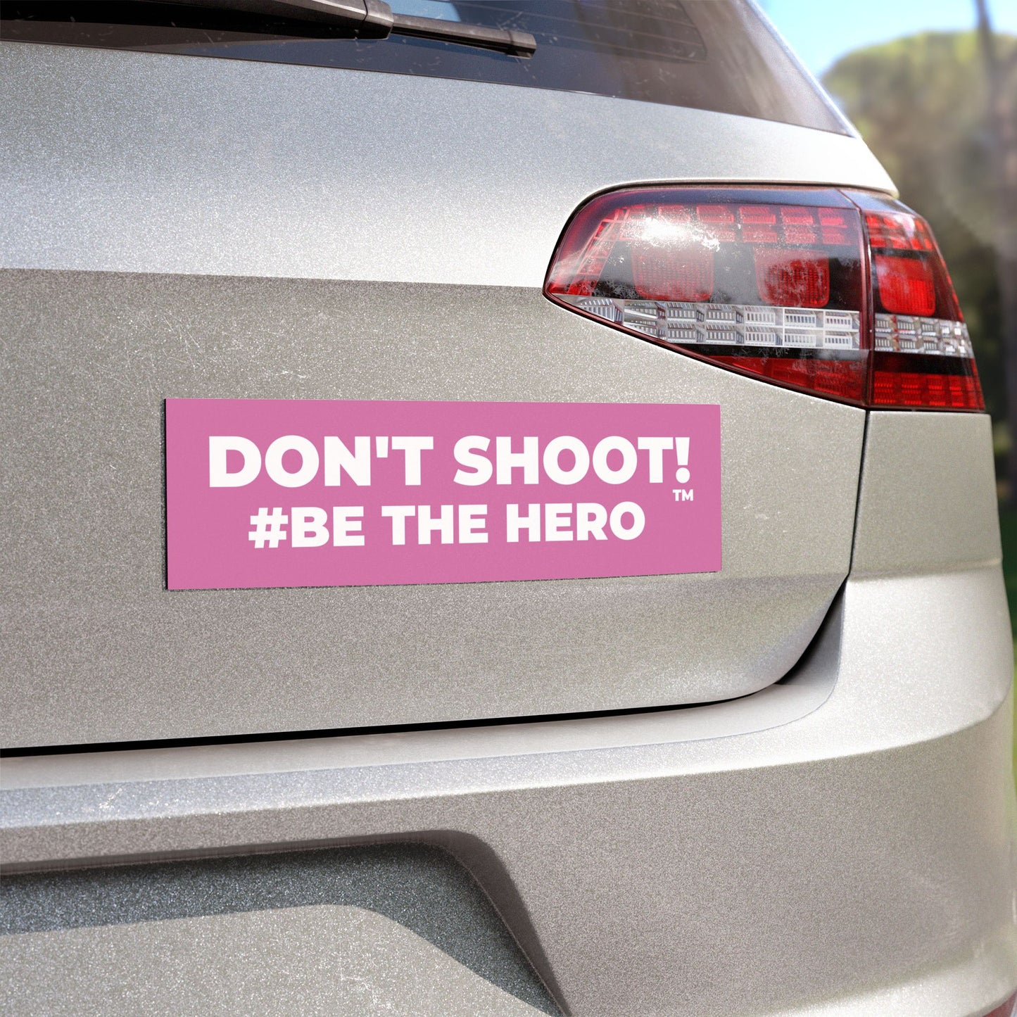 DON'T SHOOT! #BE THE HERO™ CAR MAGNETS WORLDWIDE SHIPPING