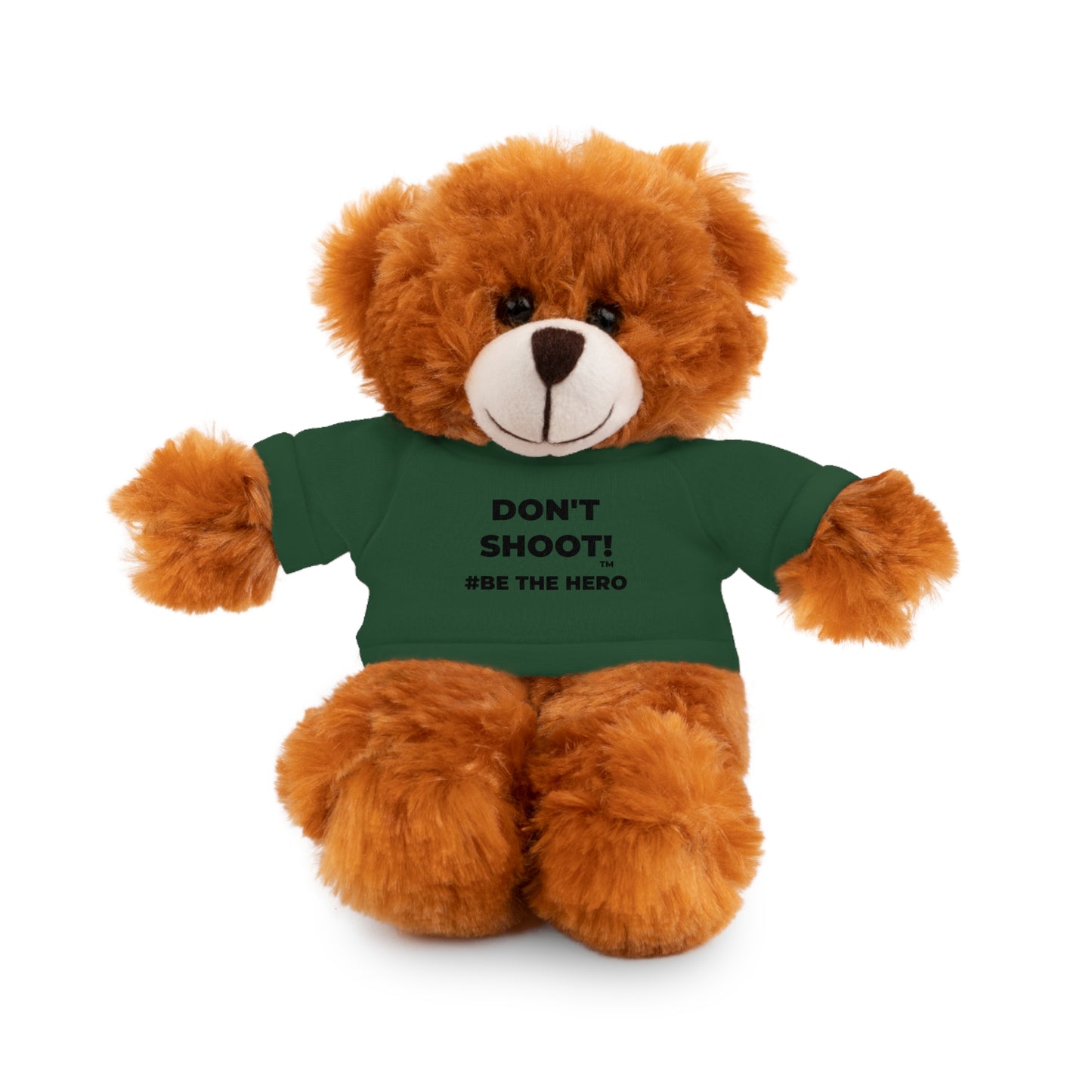 DON'T SHOOT! #BE THE HERO™ PLUSH COMPANION WORLDWIDE