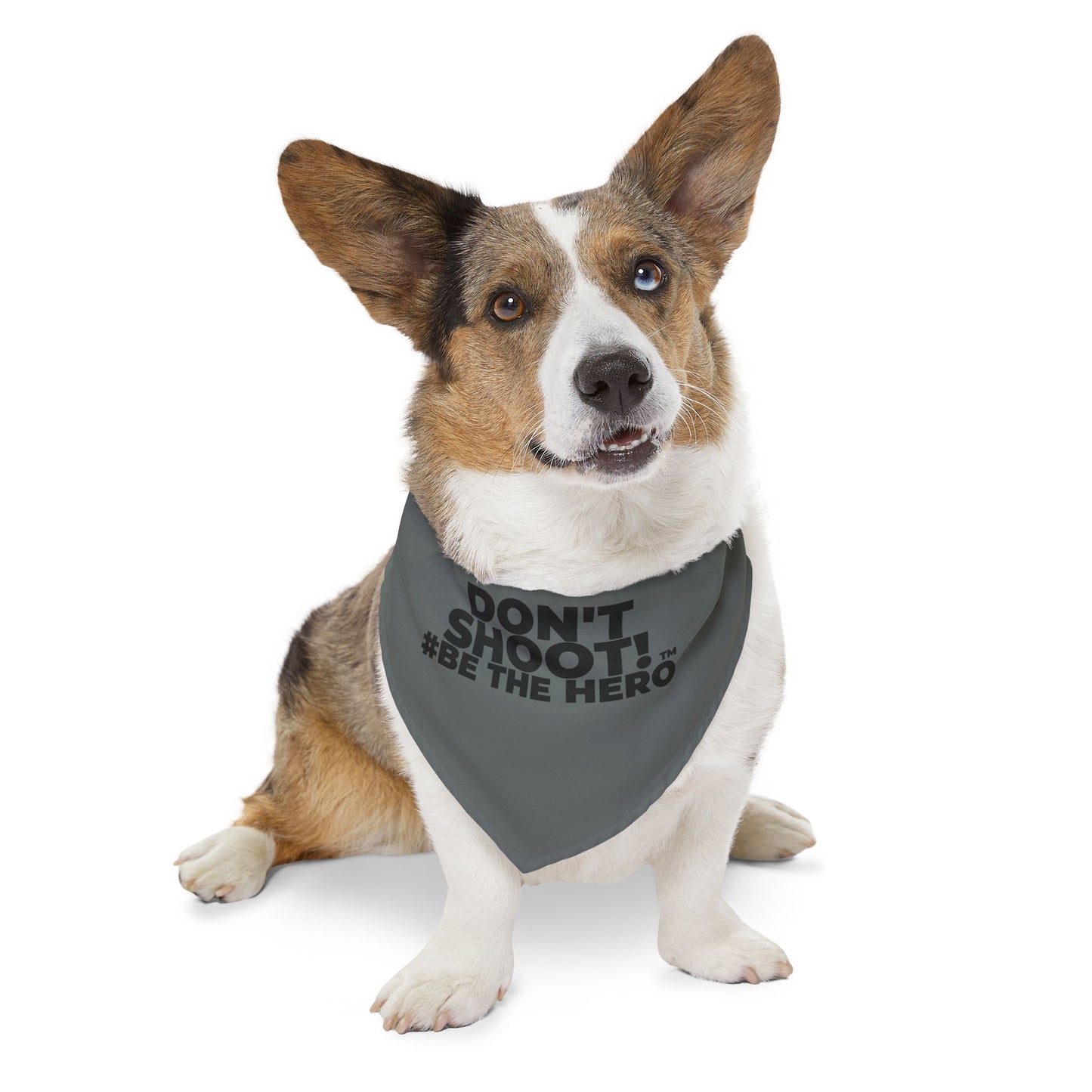 DON'T SHOOT! #BE THE HERO™ PET BANDANA WORLDWIDE SHIPPING