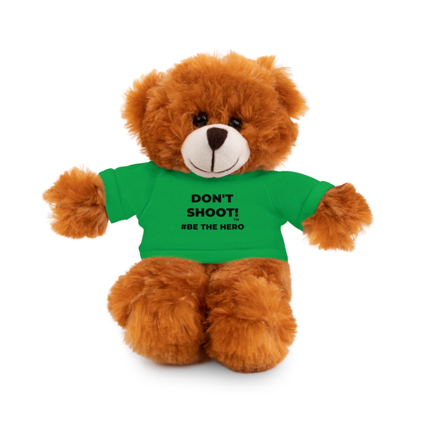 DON'T SHOOT! #BE THE HERO™ PLUSH COMPANION WORLDWIDE