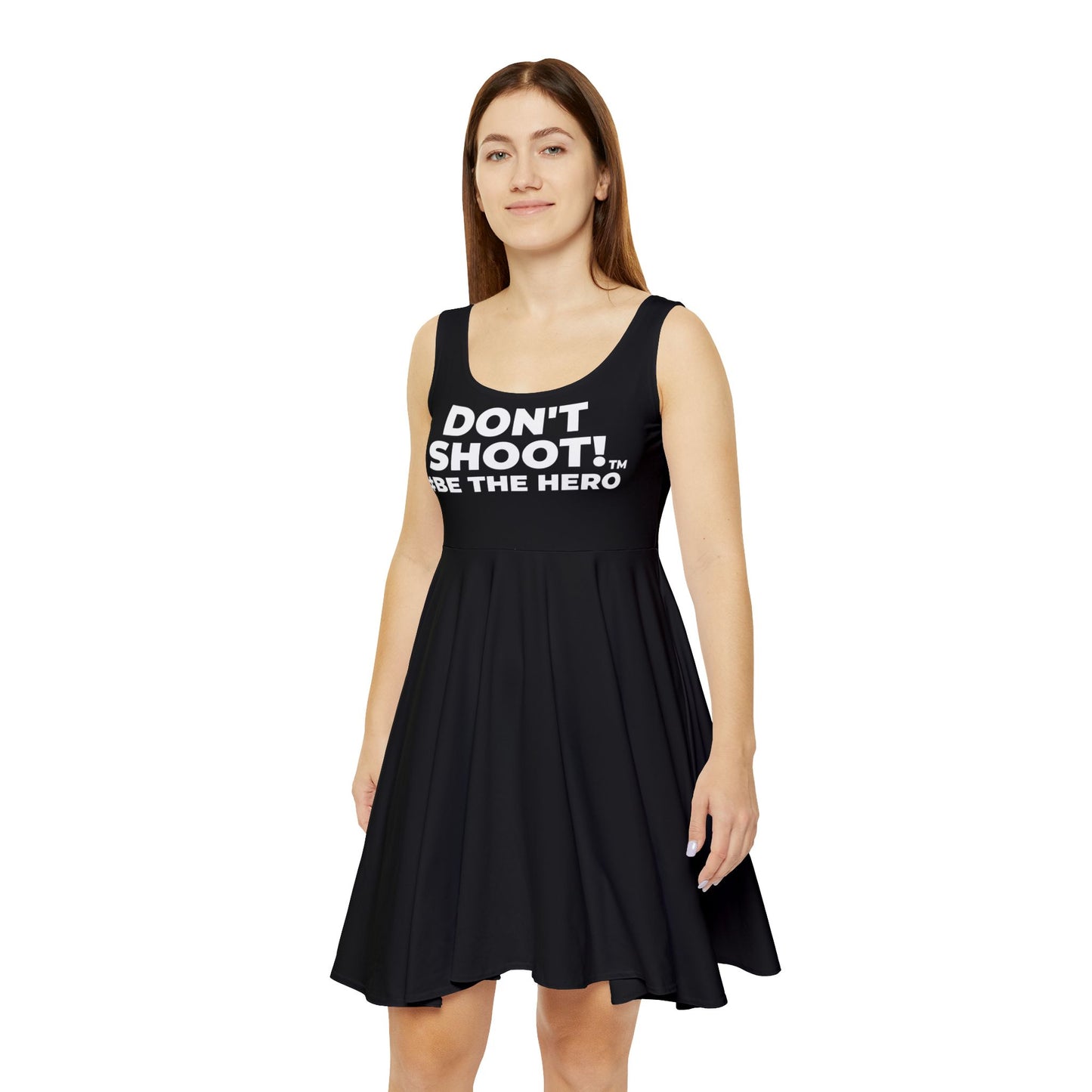 DON'T SHOOT! #BE THE HERO™ SKATER DRESS WORLDWIDE