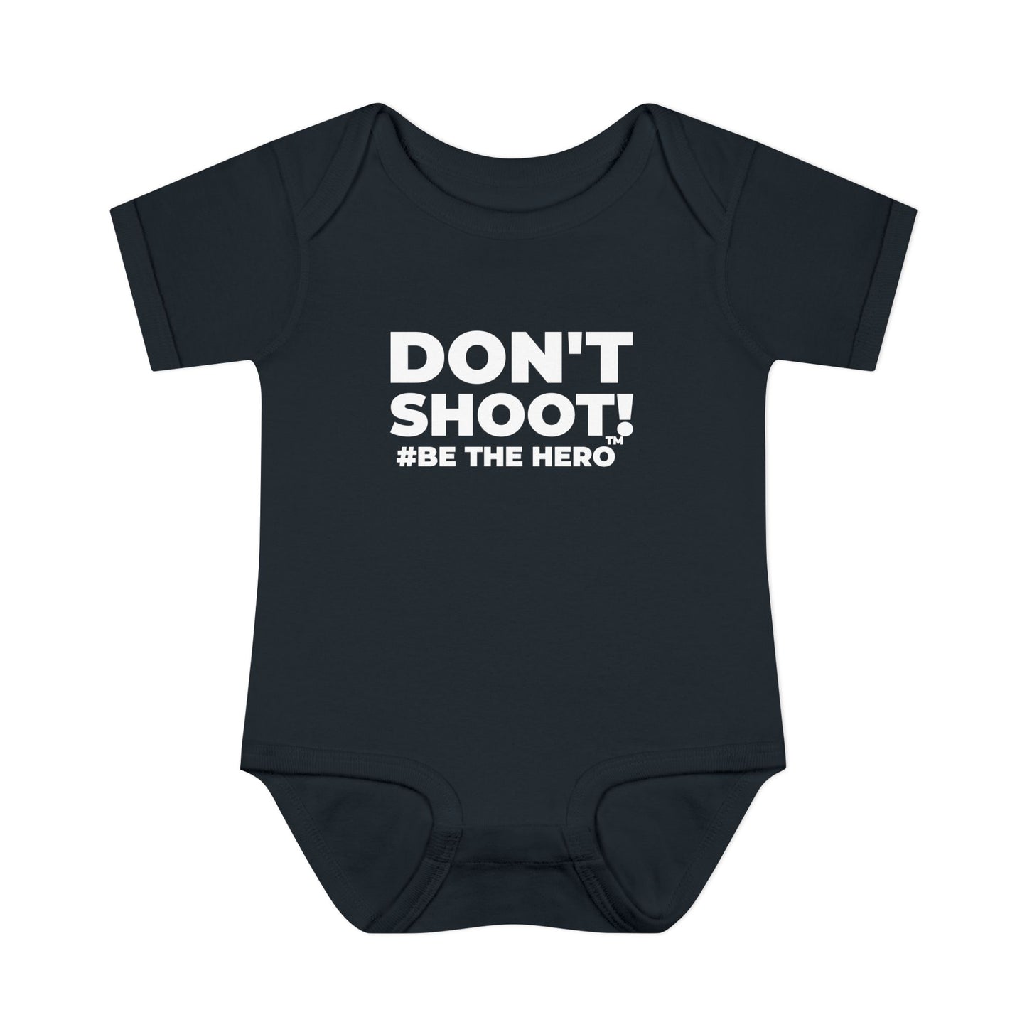 DON'T SHOOT! #BE THE HERO™ INFANT SUIT WORLDWIDE SHIPPING