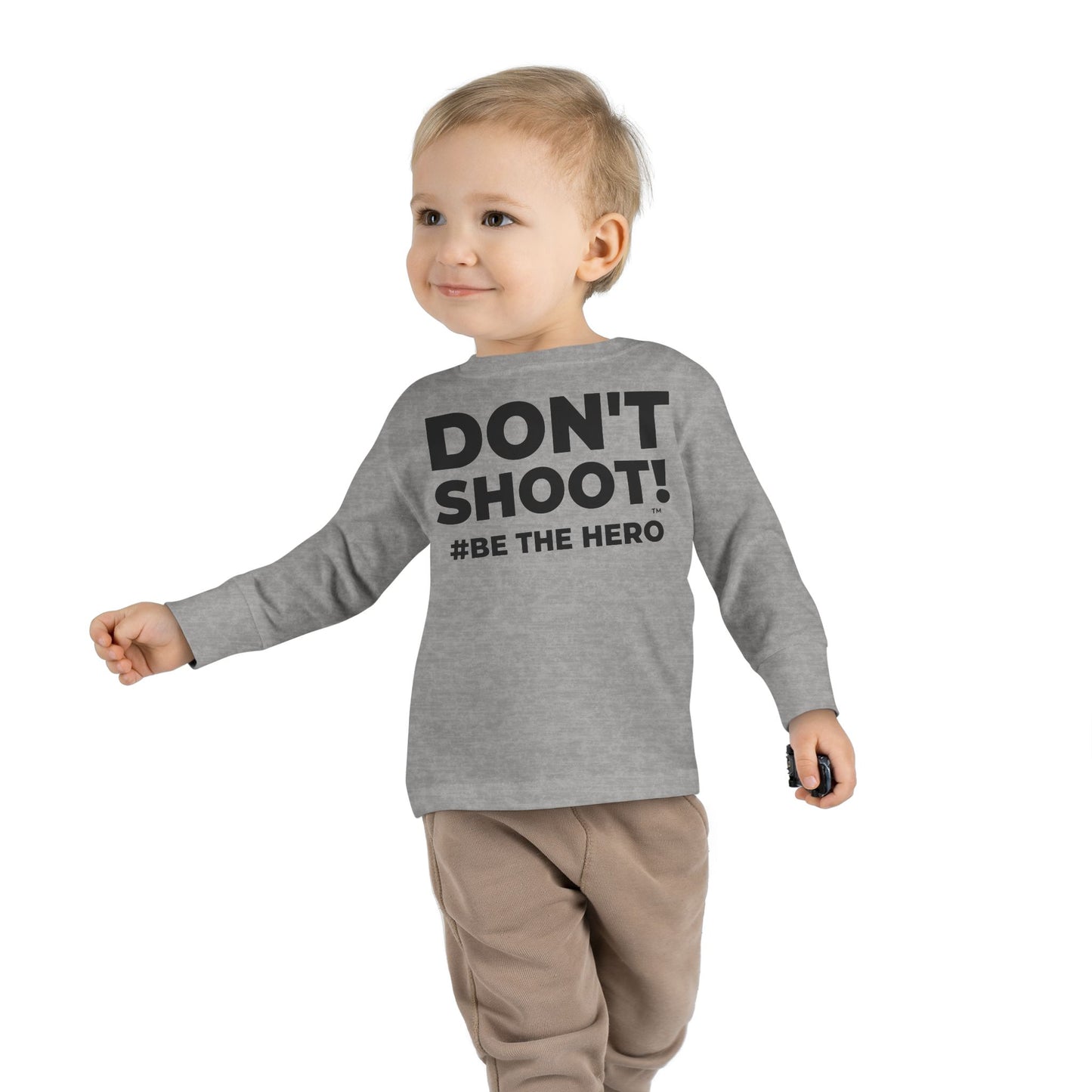 DON'T SHOOT! #BE THE HERO™ TODDLER TEE WORLDWIDE SHIPPING