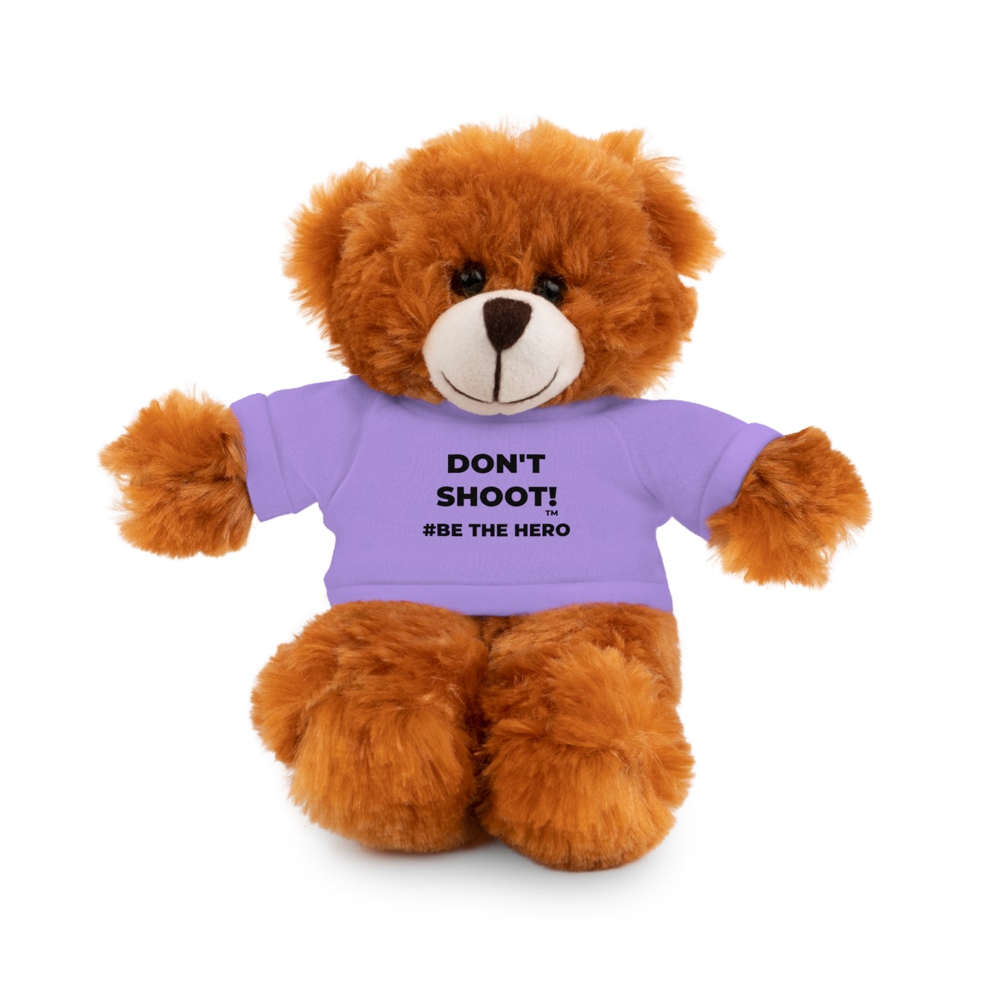 DON'T SHOOT! #BE THE HERO™ PLUSH COMPANION WORLDWIDE