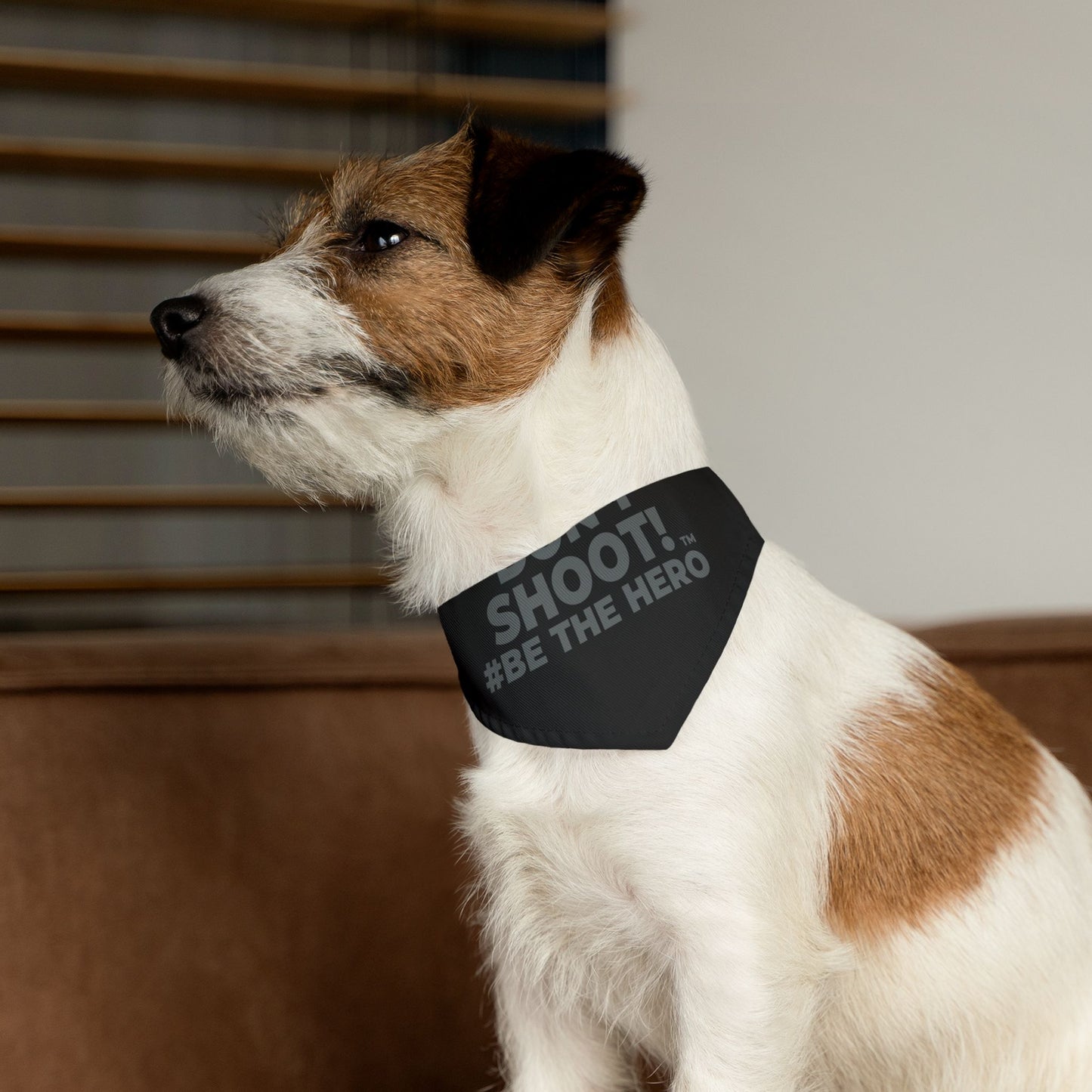 DON'T SHOOT! #BE THE HERO™ PET BANDANA WORLDWIDE SHIPPING