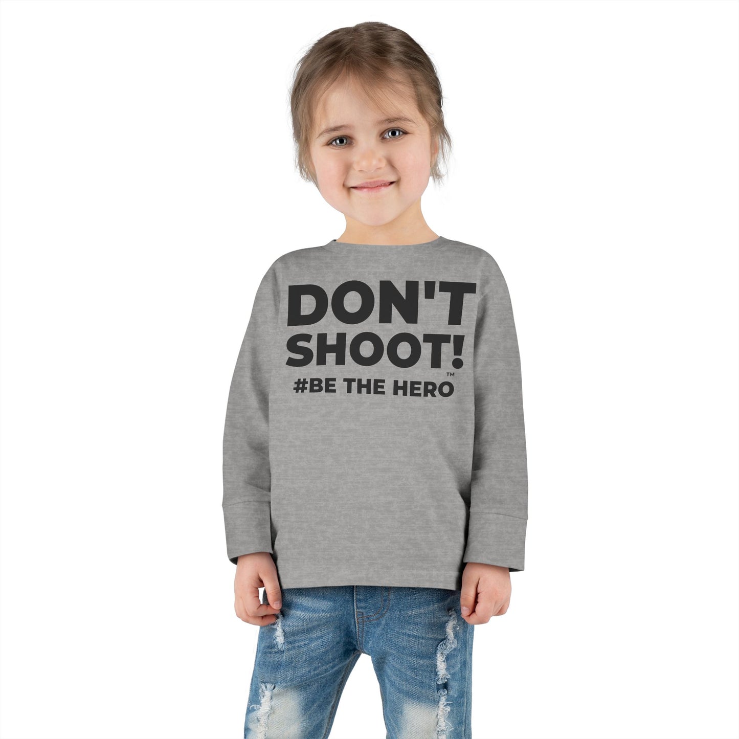 DON'T SHOOT! #BE THE HERO™ TODDLER TEE WORLDWIDE SHIPPING