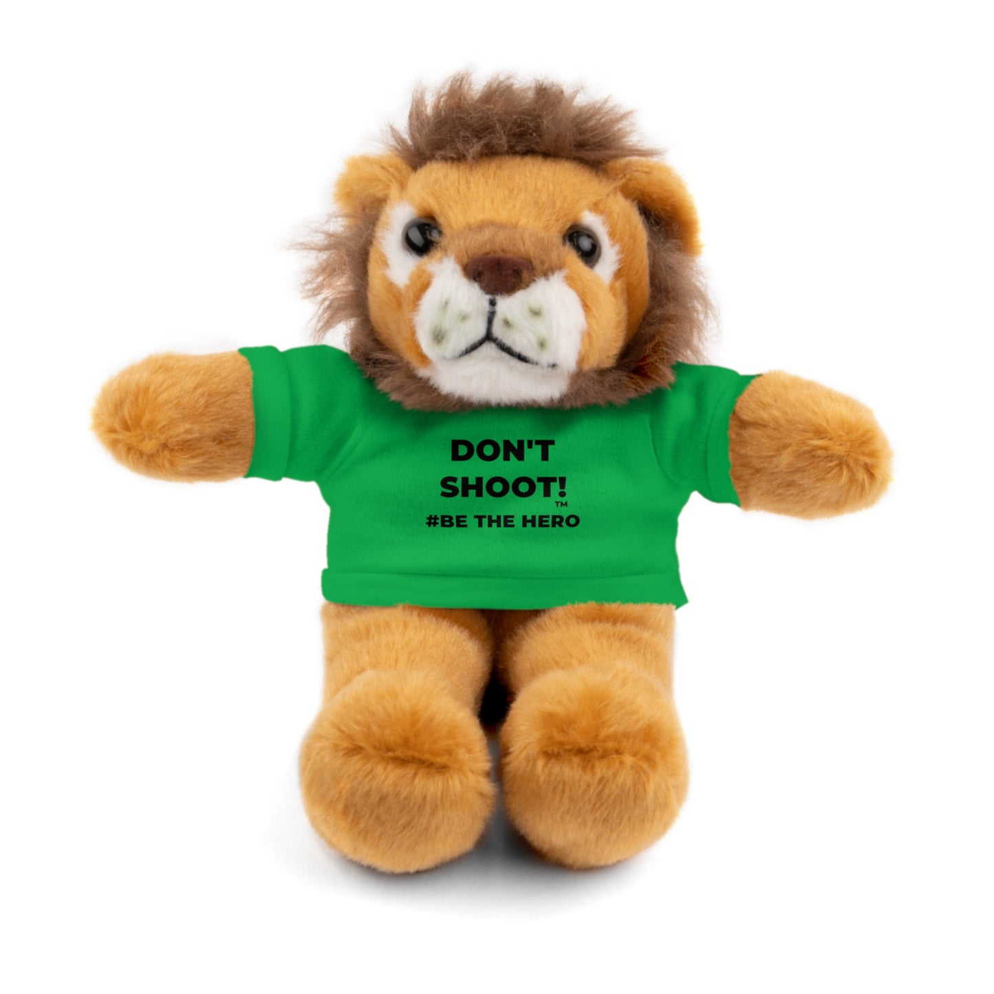DON'T SHOOT! #BE THE HERO™ PLUSH COMPANION WORLDWIDE