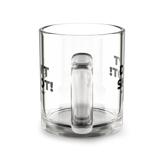 DON'T SHOOT! #BE THE HERO™ GLASS MUG WORLDWIDE SHIPPING