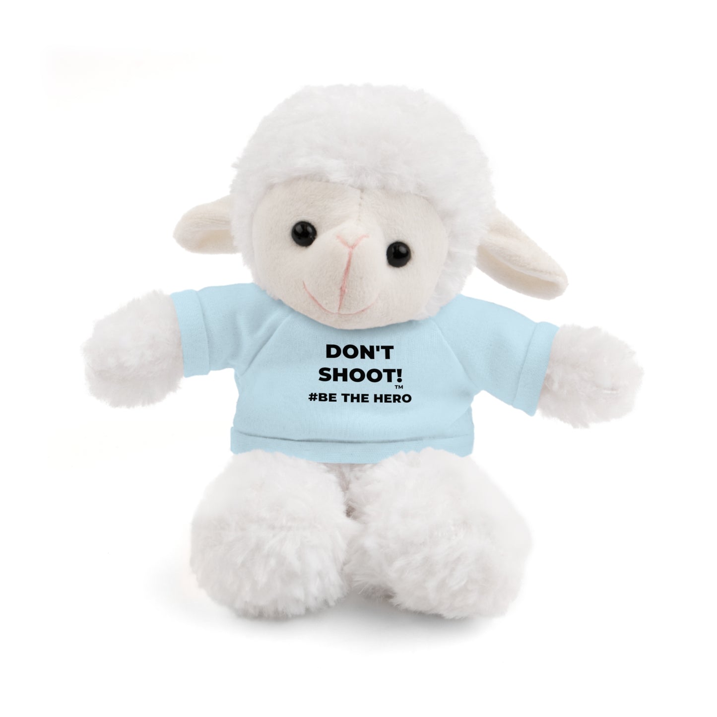 DON'T SHOOT! #BE THE HERO™ PLUSH COMPANION WORLDWIDE