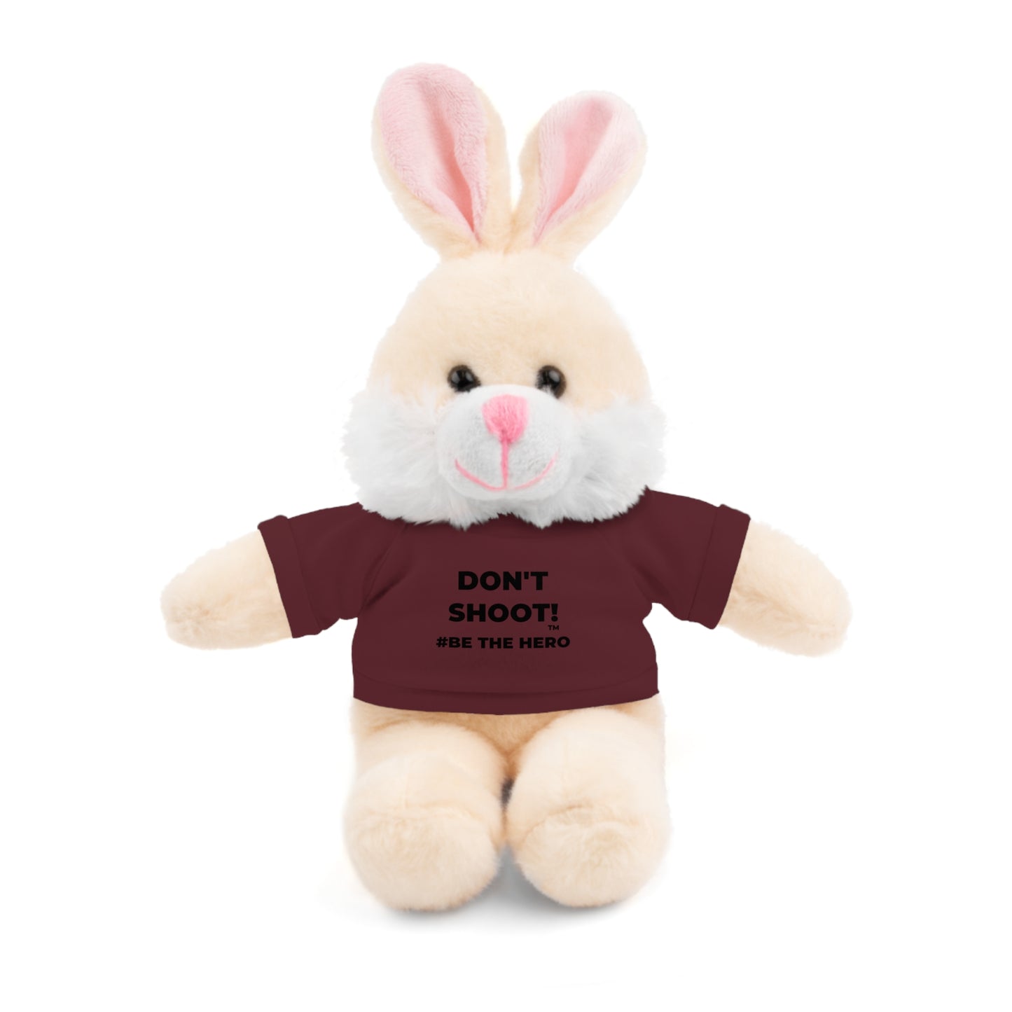 DON'T SHOOT! #BE THE HERO™ PLUSH COMPANION WORLDWIDE