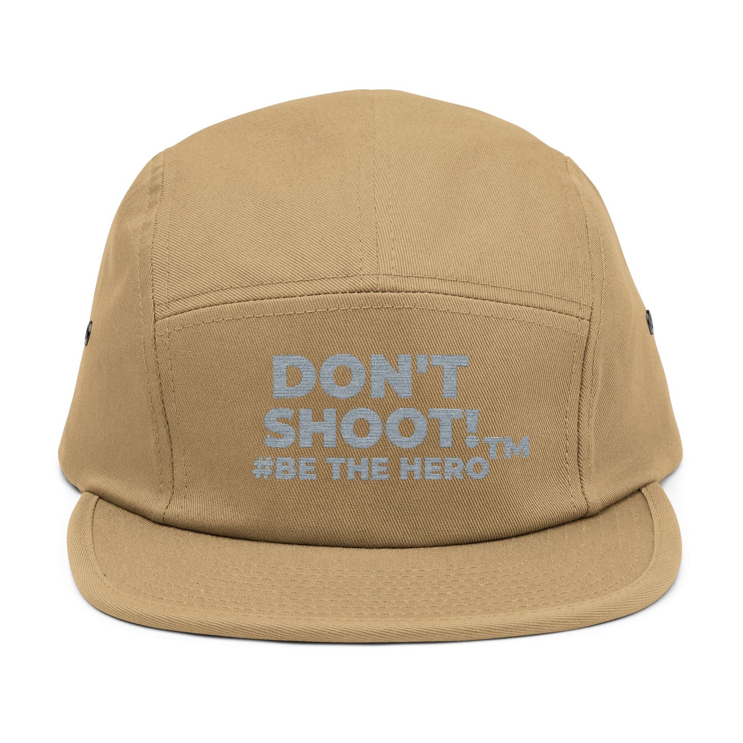 DON'T SHOOT! #BE THE HERO™ 5 PANEL CAP WORLDWIDE SHIPPING