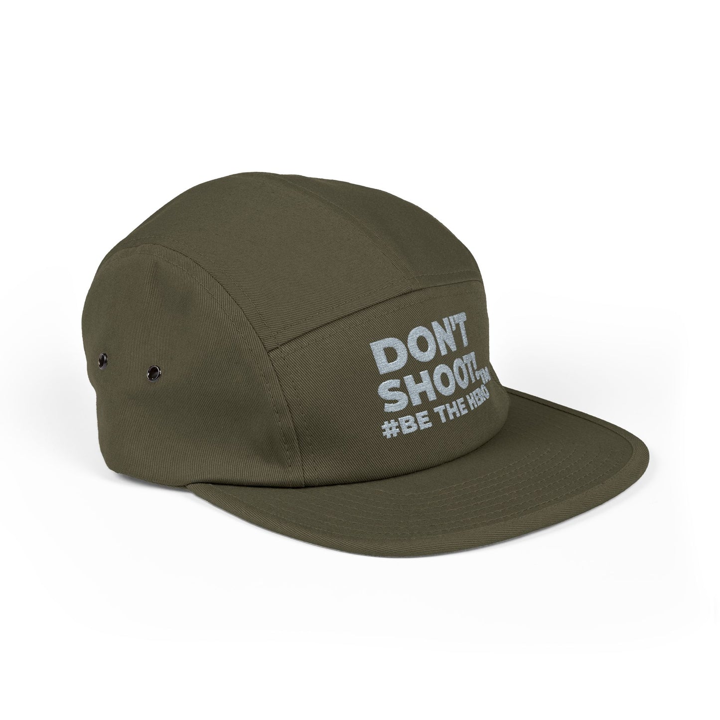 DON'T SHOOT! #BE THE HERO™ 5 PANEL CAP WORLDWIDE SHIPPING