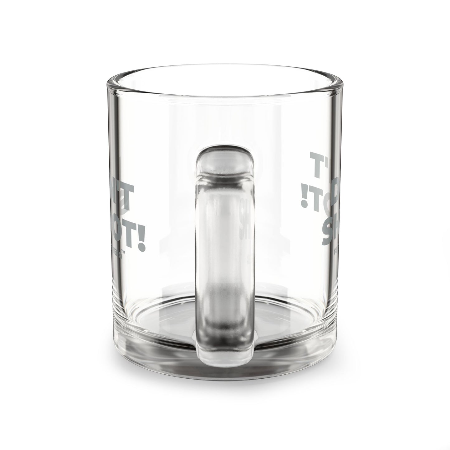 DON'T SHOOT! #BE THE HERO™ GLASS MUG WORLDWIDE SHIPPING