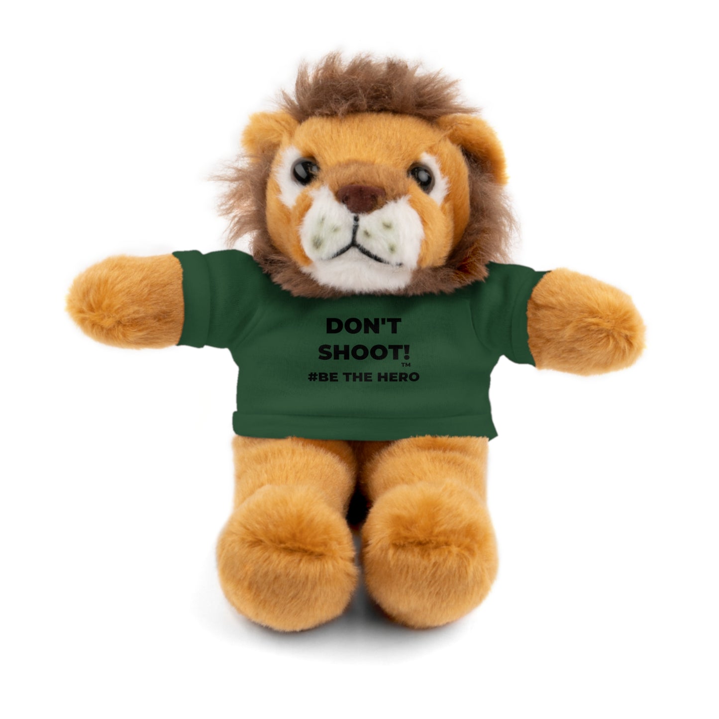 DON'T SHOOT! #BE THE HERO™ PLUSH COMPANION WORLDWIDE