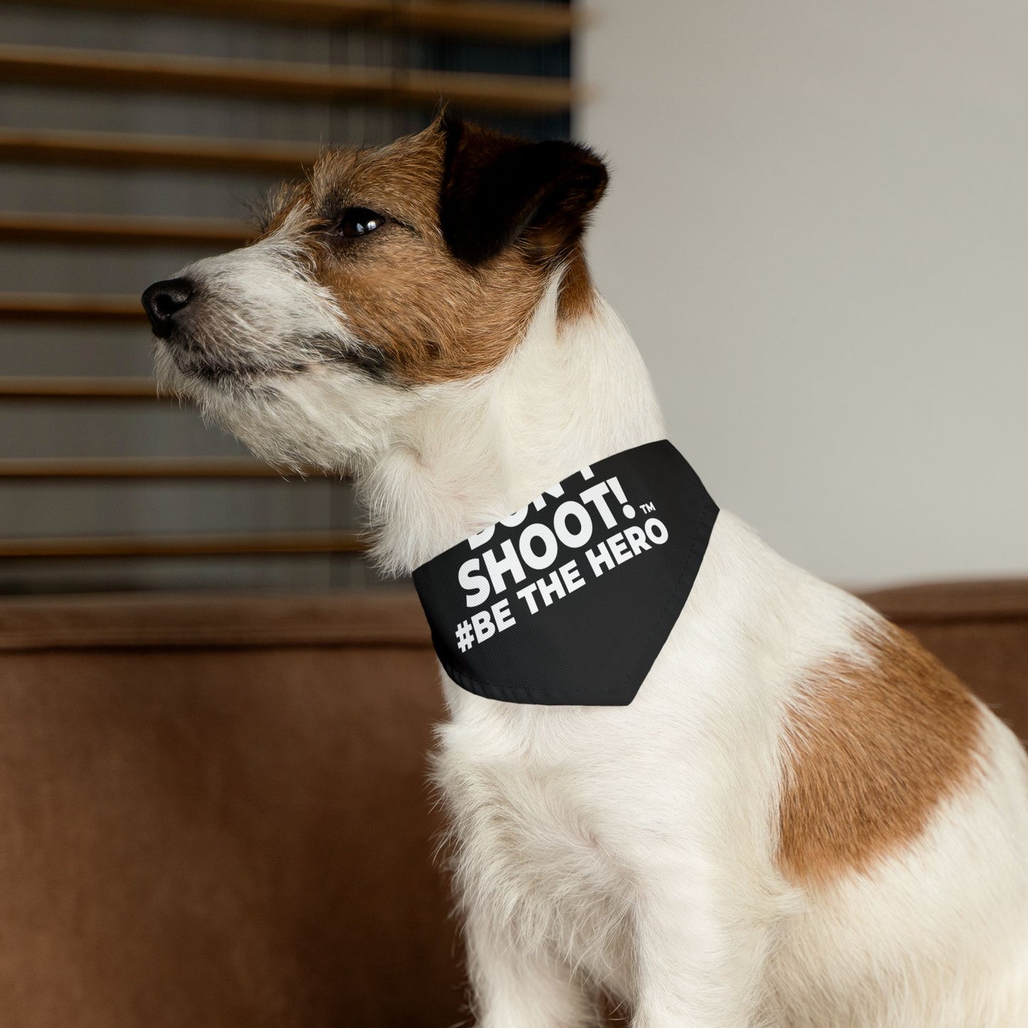 DON'T SHOOT! #BE THE HERO™ PET BANDANA WORLDWIDE SHIPPING