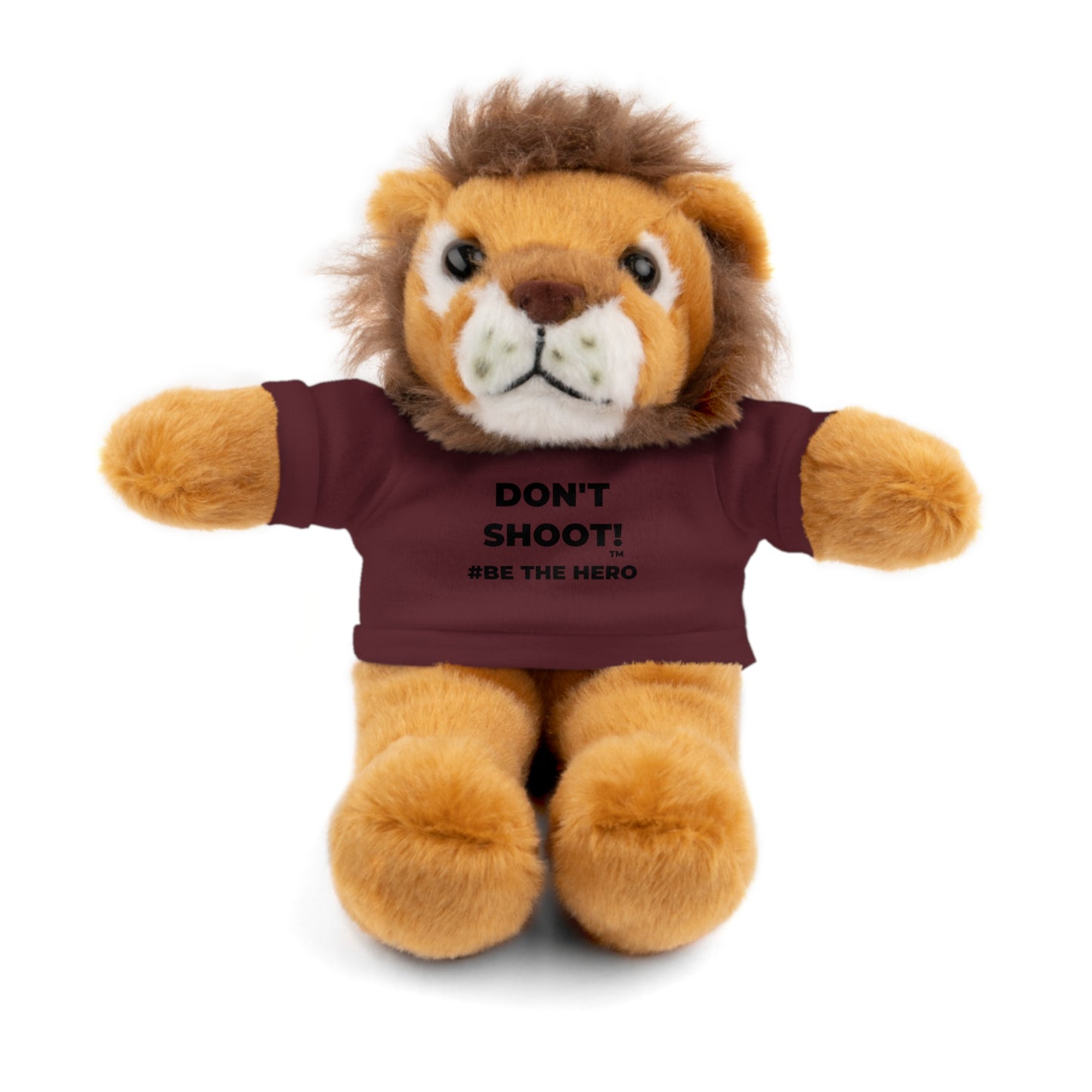 DON'T SHOOT! #BE THE HERO™ PLUSH COMPANION WORLDWIDE