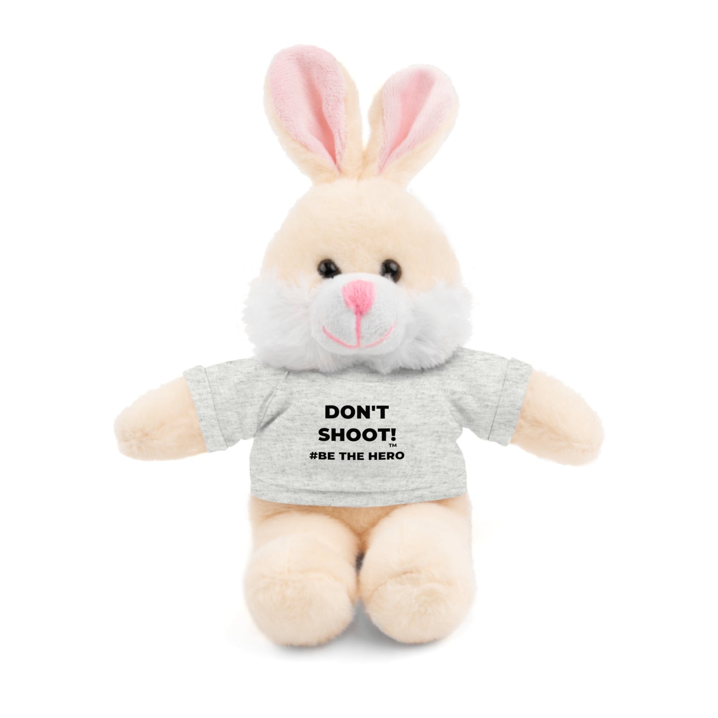 DON'T SHOOT! #BE THE HERO™ PLUSH COMPANION WORLDWIDE