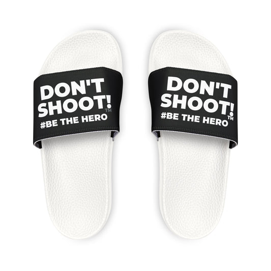 DON'T SHOOT! #BE THE HERO™ MEN'S SANDALS WORLDWIDE SHIPPING