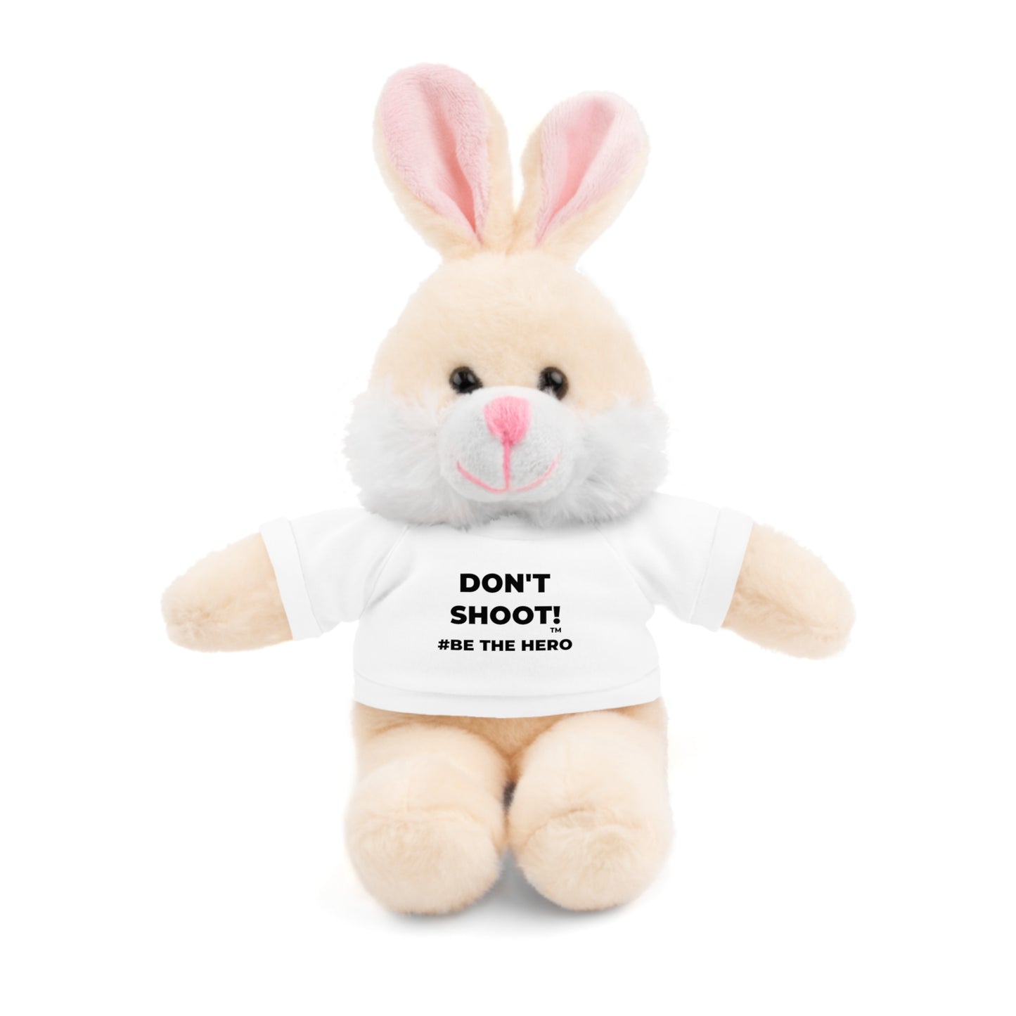 DON'T SHOOT! #BE THE HERO™ PLUSH COMPANION WORLDWIDE