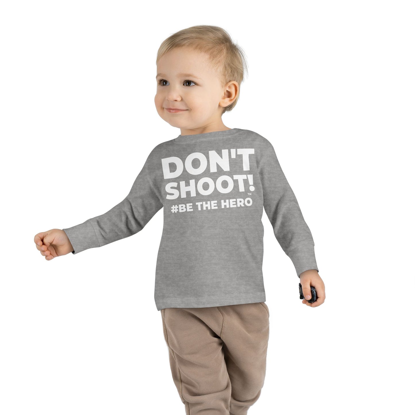 DON'T SHOOT! #BE THE HERO™ TODDLER TEE WORLDWIDE SHIPPING