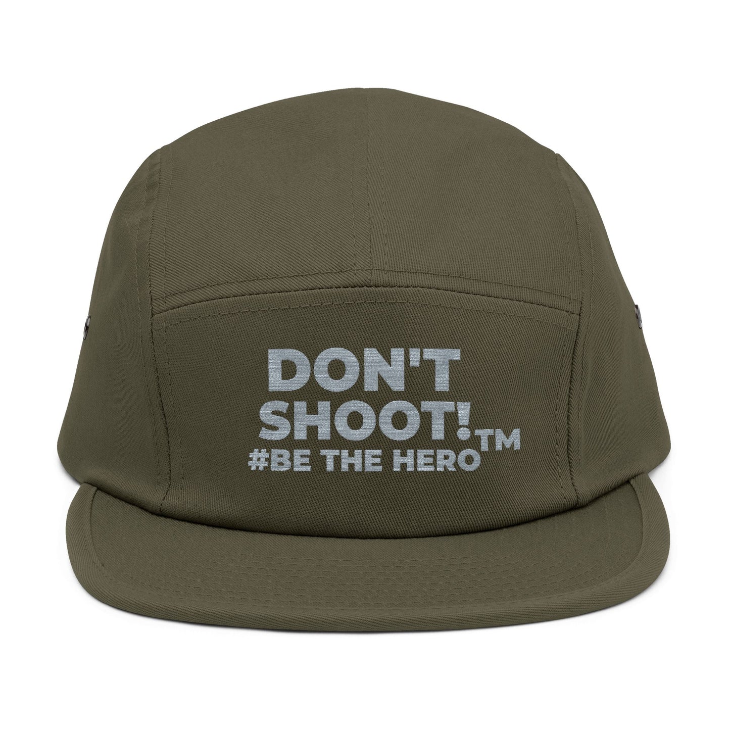 DON'T SHOOT! #BE THE HERO™ 5 PANEL CAP WORLDWIDE SHIPPING