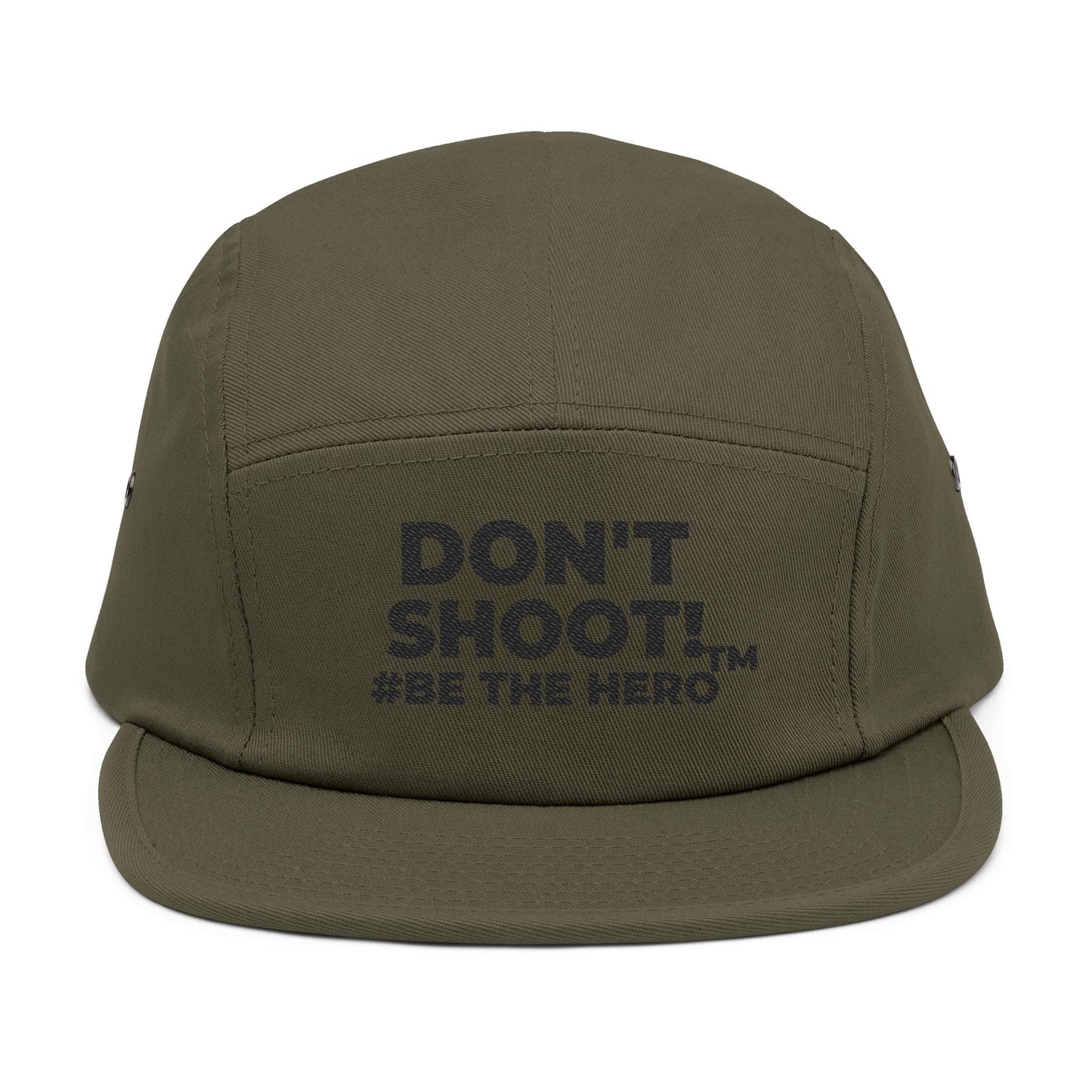 DON'T SHOOT! #BE THE HERO™ 5 PANEL CAP WORLDWIDE SHIPPING