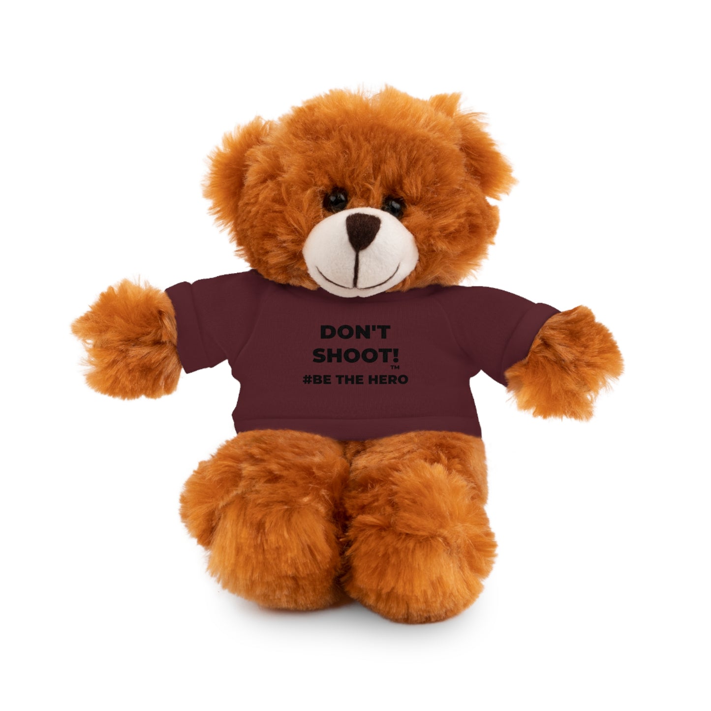 DON'T SHOOT! #BE THE HERO™ PLUSH COMPANION WORLDWIDE