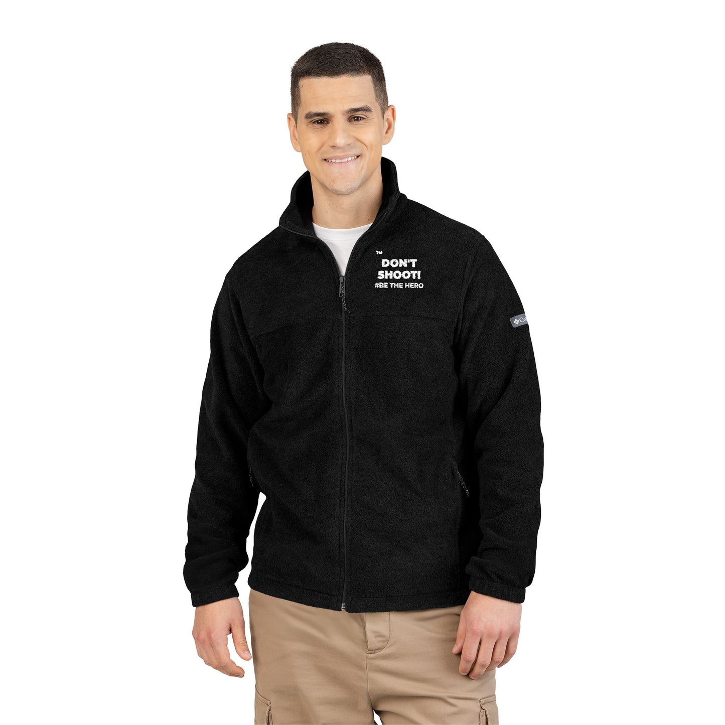DON'T SHOOT! #BE THE HERO™ FLEECE JACKET WORLDWIDE SHIPPING