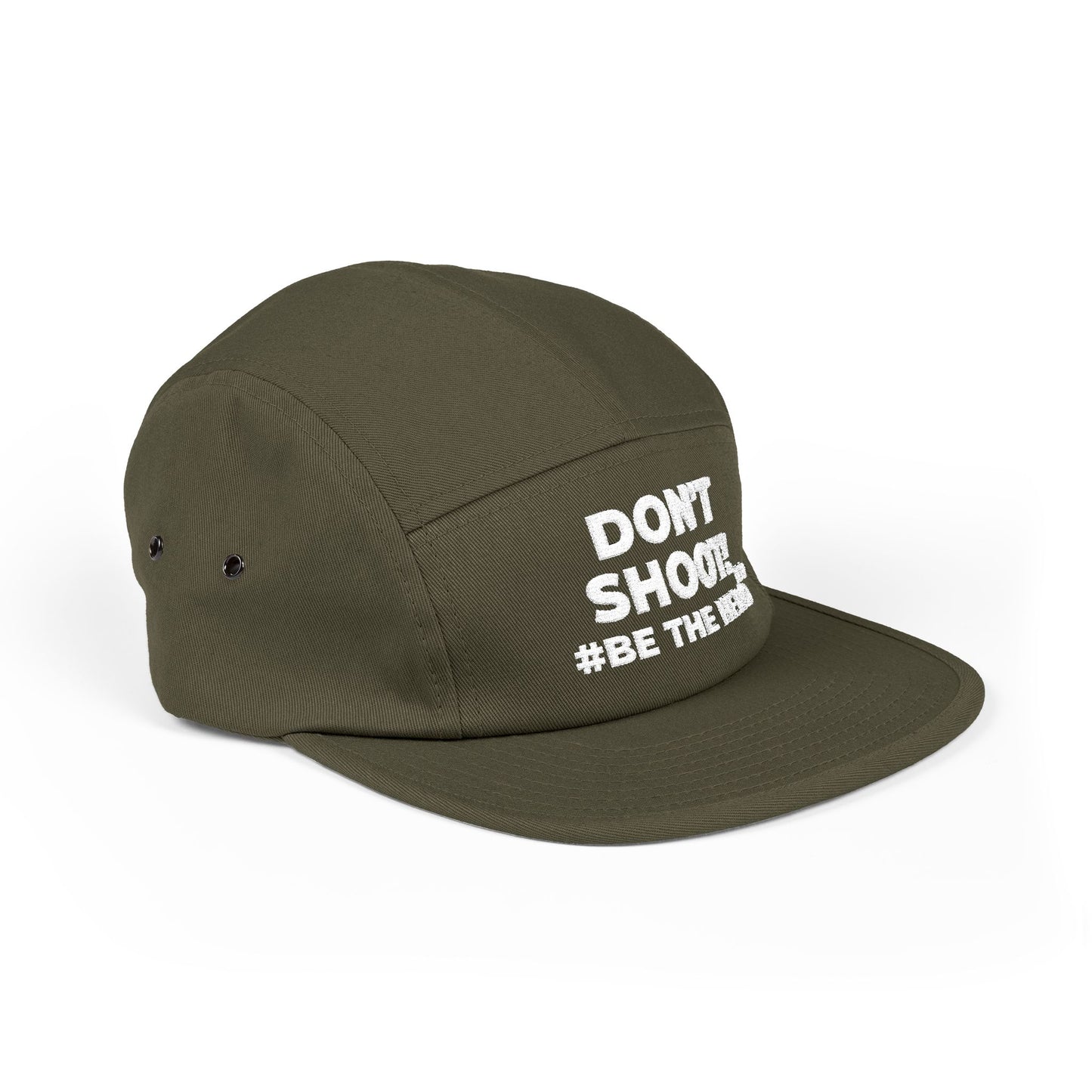 DON'T SHOOT! #BE THE HERO™ 5 PANEL CAP WORLDWIDE SHIPPING