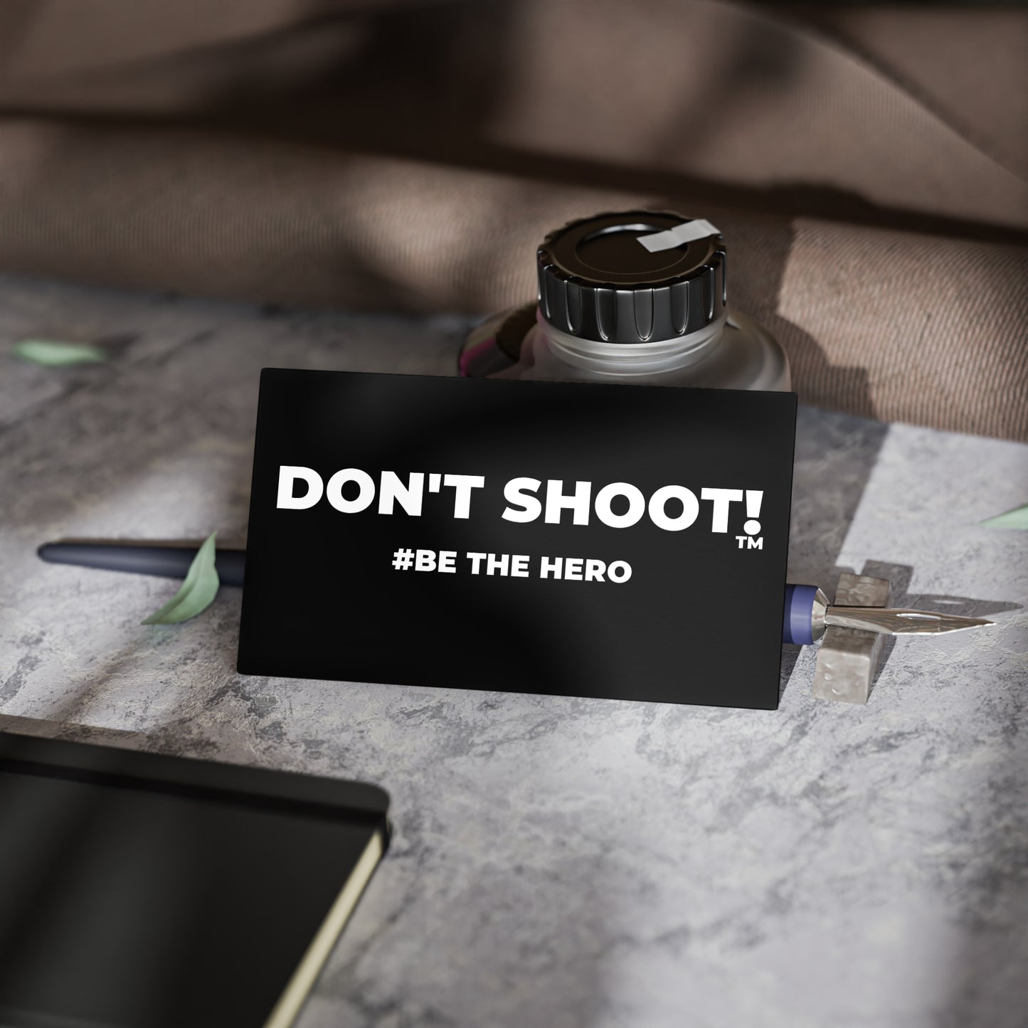 DON'T SHOOT! #BE THE HERO™ BUSINESS CARDS WORLDWIDE