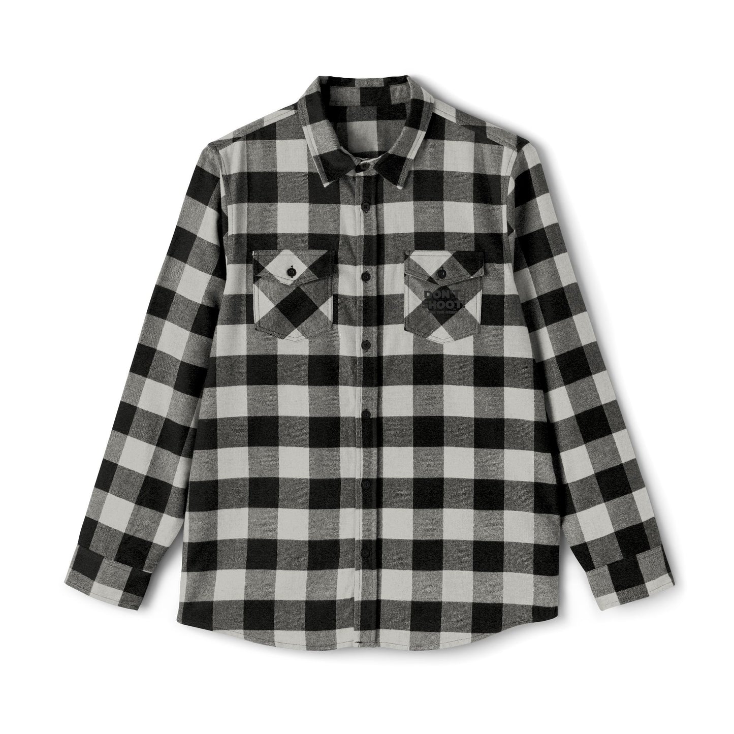 DON'T SHOOT! #BE THE HERO™ FLANNEL SHIRT WORLDWIDE SHIPPING