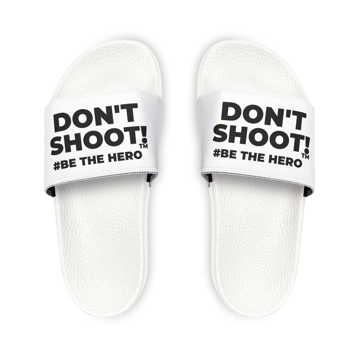 DON'T SHOOT! #BE THE HERO™ MEN'S SANDALS WORLDWIDE SHIPPING