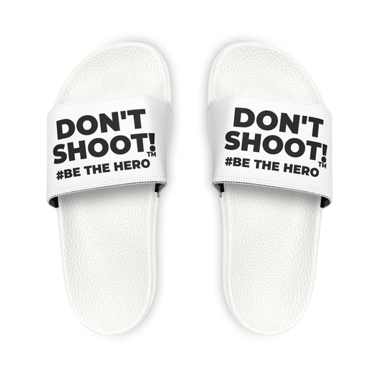 DON'T SHOOT! #BE THE HERO™ MEN'S SANDALS WORLDWIDE SHIPPING
