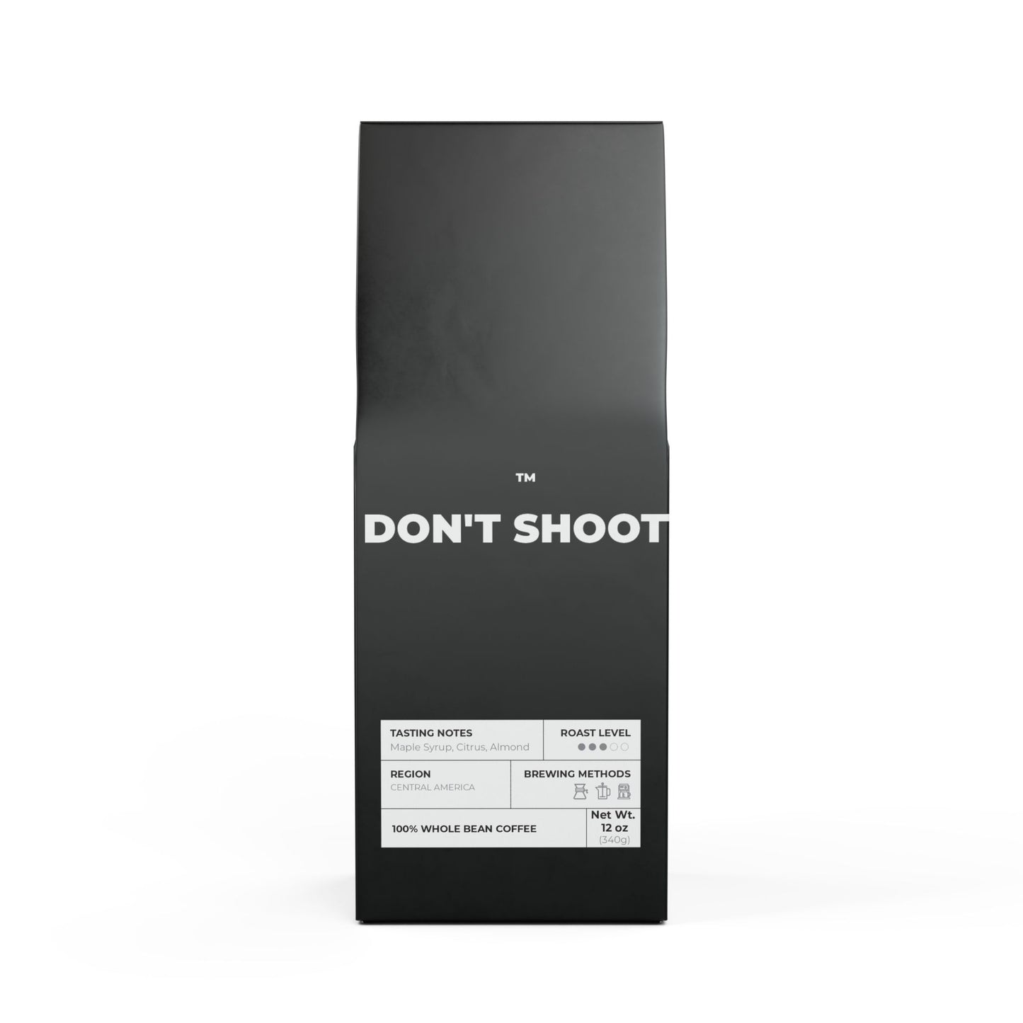 DON'T SHOOT! #BE THE HERO™ COFFEE DARK FRENCH ROAST