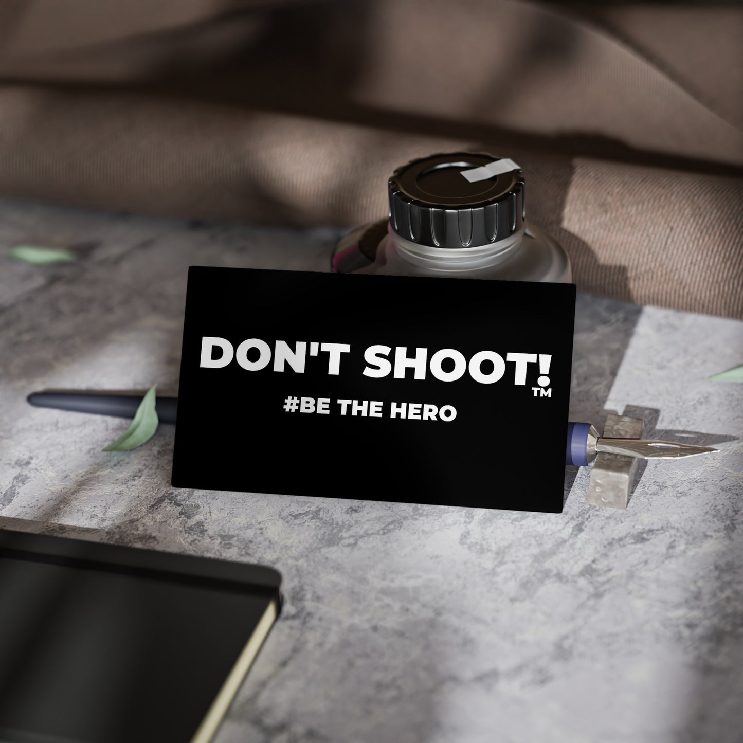 DON'T SHOOT! #BE THE HERO™ BUSINESS CARDS WORLDWIDE