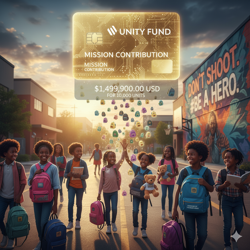 DON'T SHOOT # BE THE HERO Mission Contribution