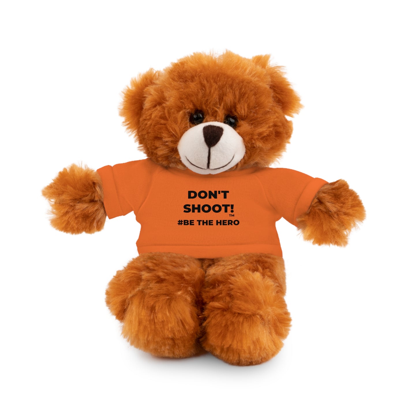 DON'T SHOOT! #BE THE HERO™ PLUSH COMPANION WORLDWIDE