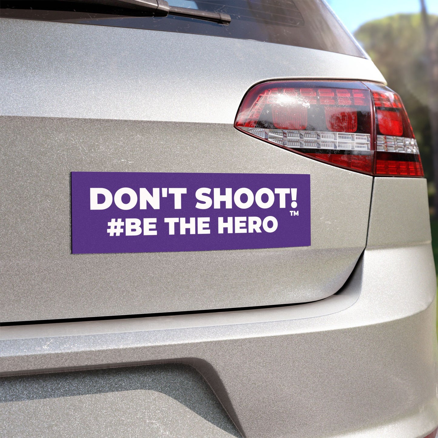 DON'T SHOOT! #BE THE HERO™ CAR MAGNETS WORLDWIDE SHIPPING