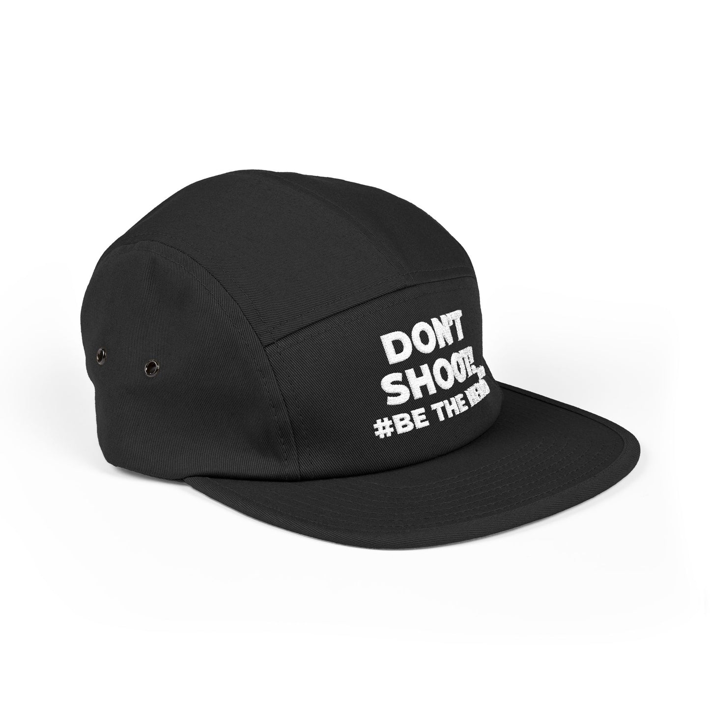 DON'T SHOOT! #BE THE HERO™ 5 PANEL CAP WORLDWIDE SHIPPING