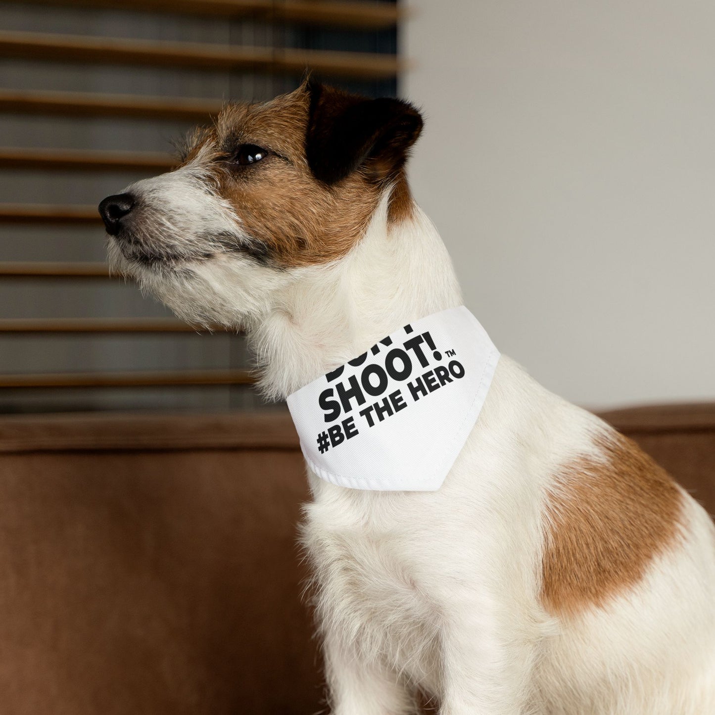 DON'T SHOOT! #BE THE HERO™ PET BANDANA WORLDWIDE SHIPPING