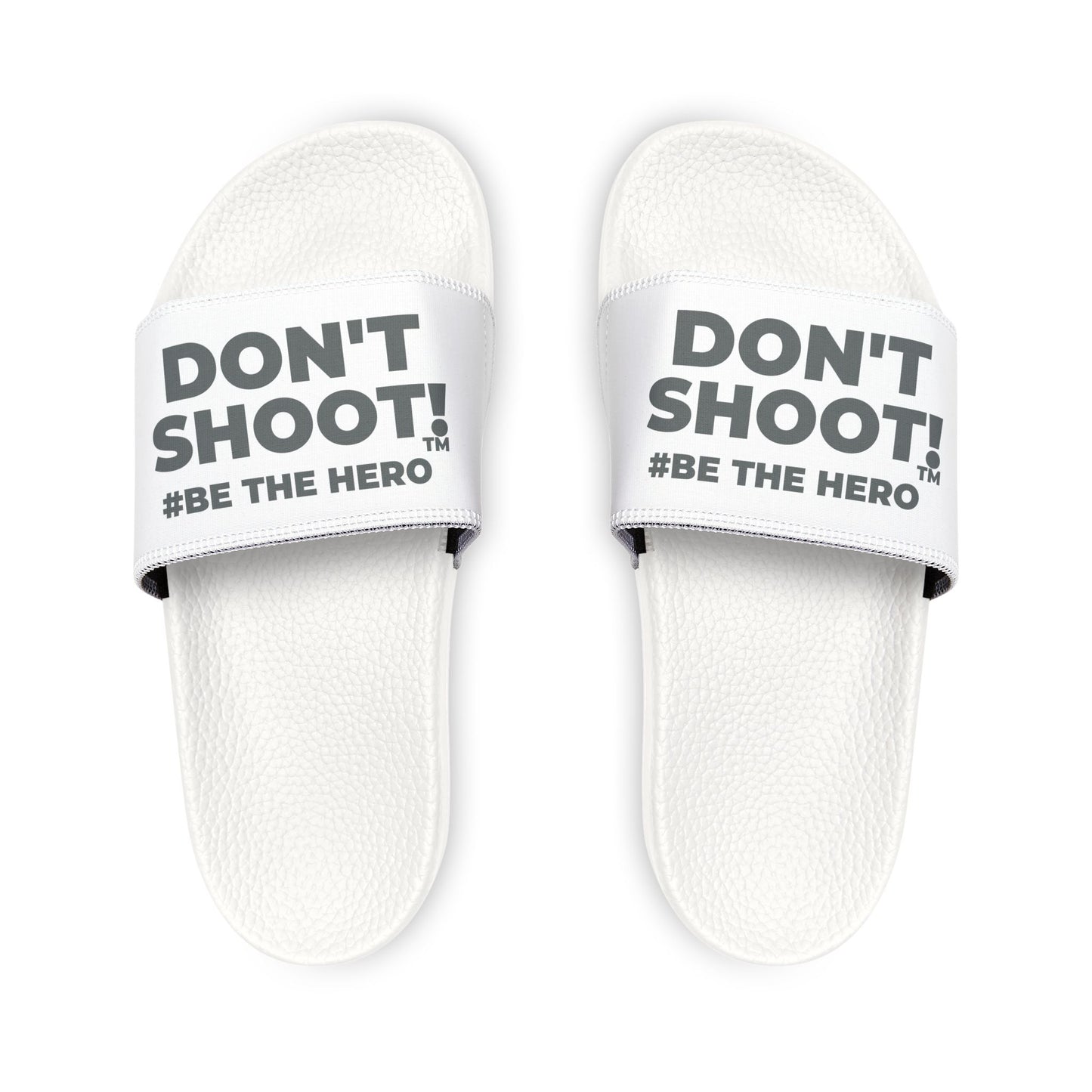 DON'T SHOOT! #BE THE HERO™ MEN'S SANDALS WORLDWIDE SHIPPING