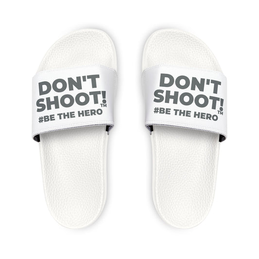 DON'T SHOOT! #BE THE HERO™ MEN'S SANDALS WORLDWIDE SHIPPING