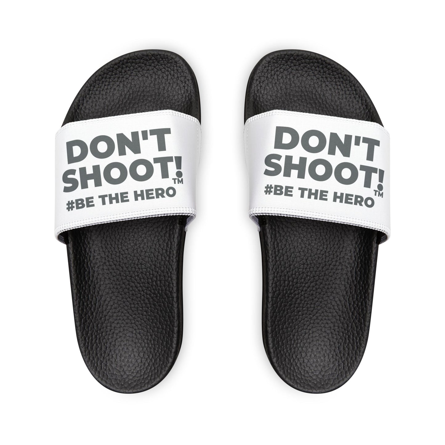 DON'T SHOOT! #BE THE HERO™ MEN'S SANDALS WORLDWIDE SHIPPING