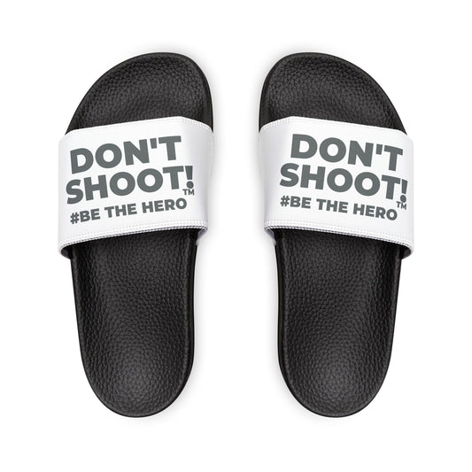 DON'T SHOOT! #BE THE HERO™ MEN'S SANDALS WORLDWIDE SHIPPING